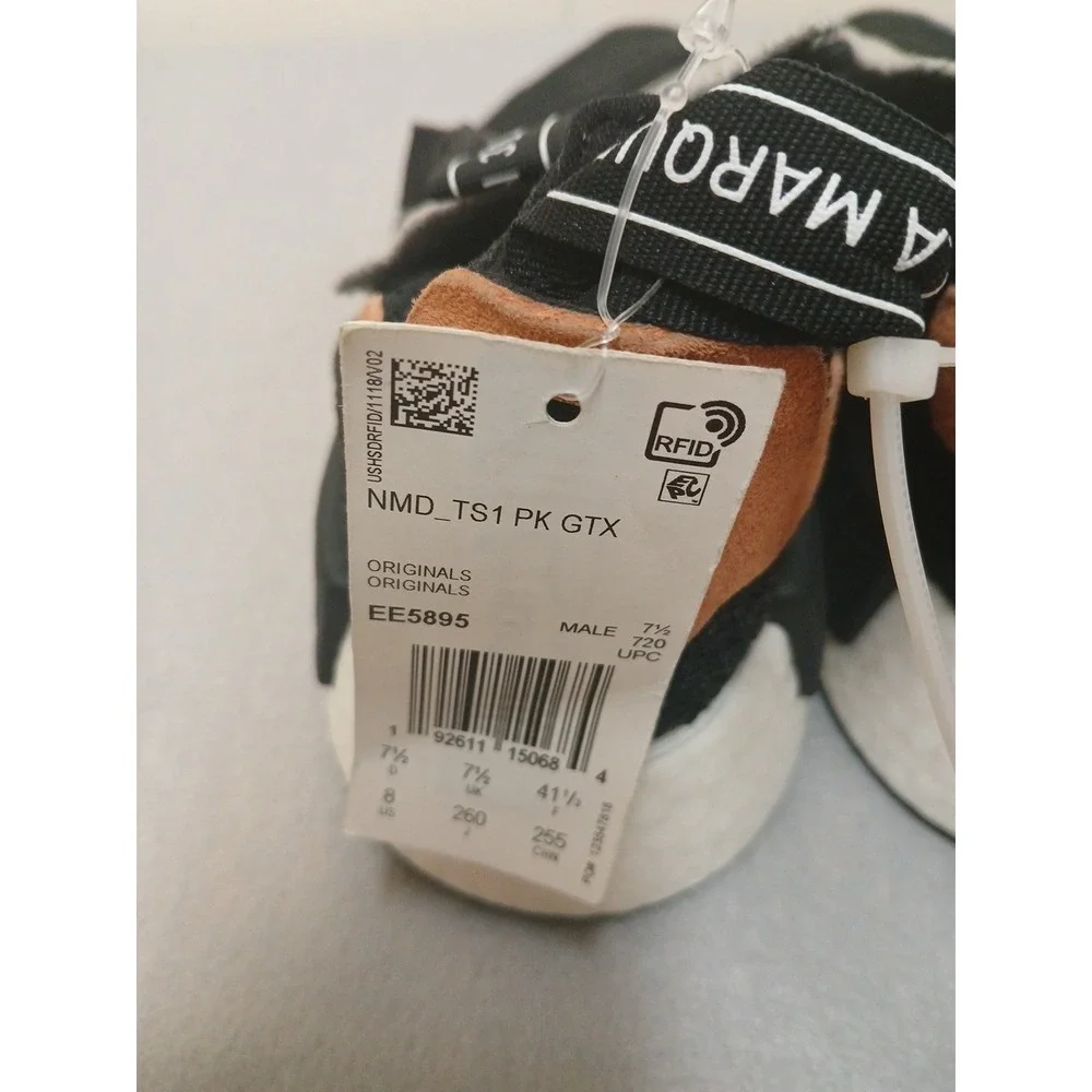 Size 8- adidas NMD_TS1 Gore-Tex Core Black 2019 EE5895 NEW!!